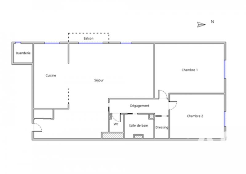 Appartement - 73 m² - 3 pièces