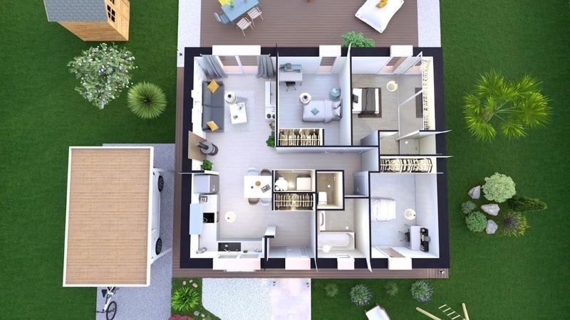 Maison - 81 m² - 4 pièces