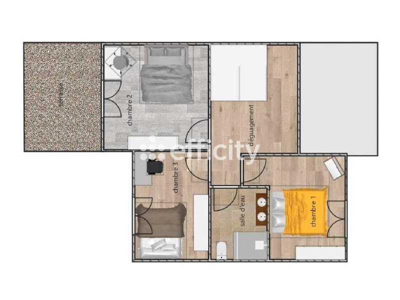 Pavillon - 104 m² - 5 pièces