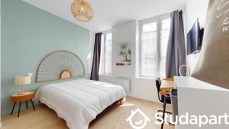 Chambre - 12 m² - 1 pièce