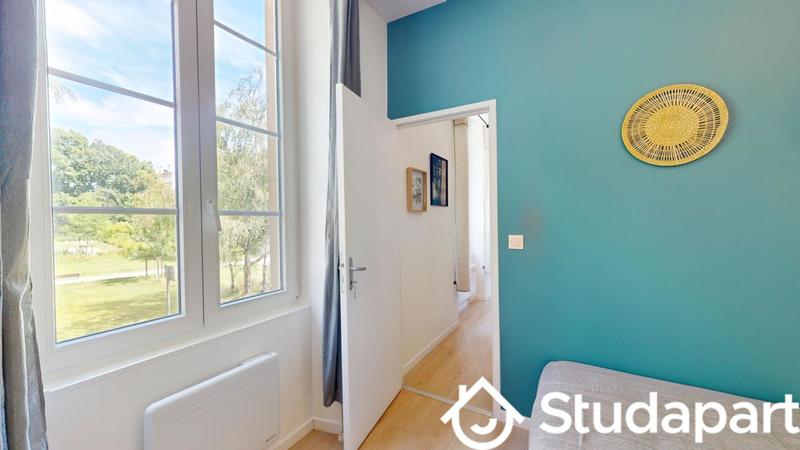 Chambre - 9 m² - 1 pièce