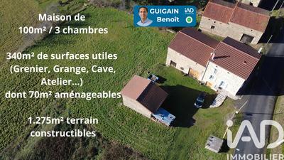 Maison de campagne - 102 m² - 4 pièces