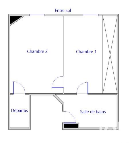 Maison - 76 m² - 3 pièces