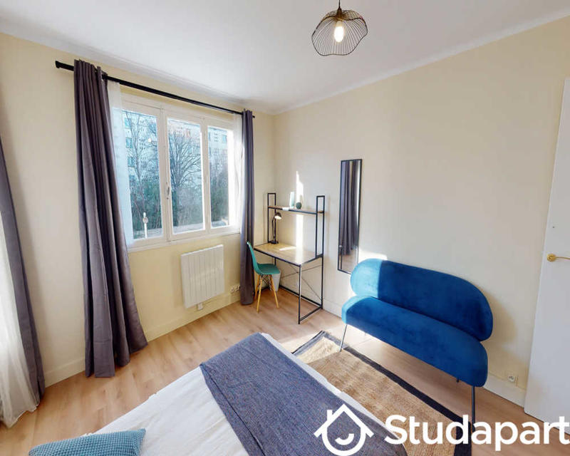 Chambre - 60 m² - 1 pièce