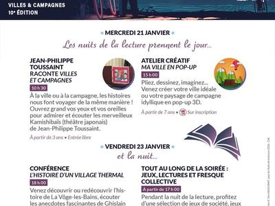 Les Nuits de la Lecture