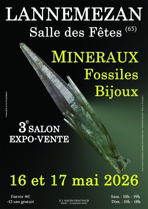 3ème salon minéraux fossiles bijoux