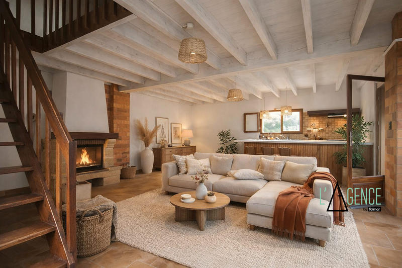 Maison ancienne - 72 m² - 3 pièces