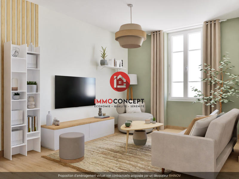 Appartement - 62 m² - 3 pièces