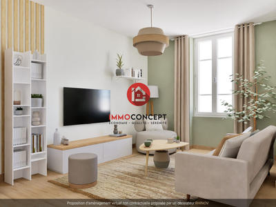 Appartement - 62 m² - 3 pièces