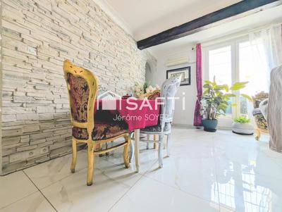 Maison de ville - 75 m² - 3 pièces