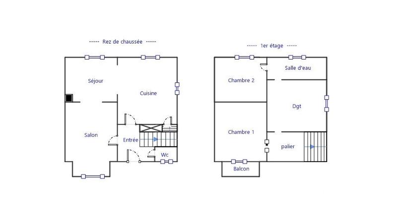 Maison - 135 m² - 6 pièces