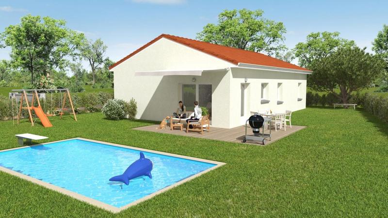 Maison - 90 m² - 5 pièces