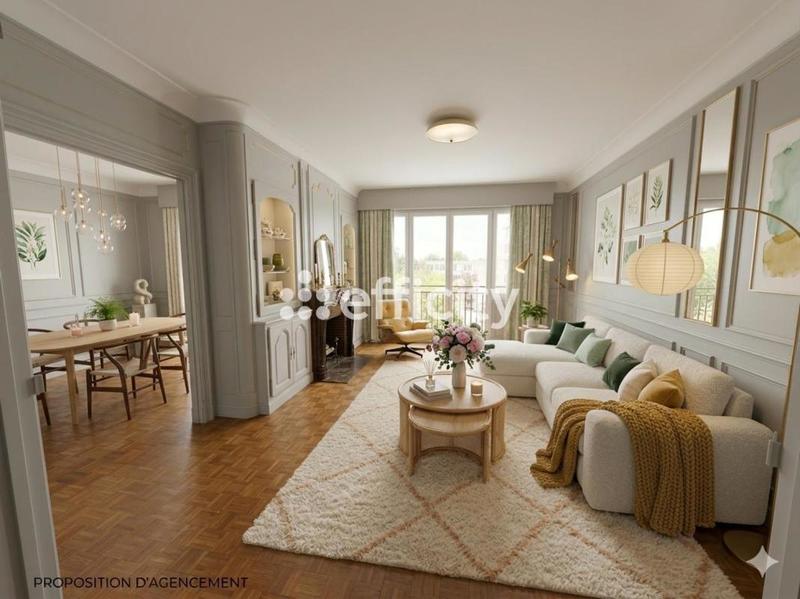 Appartement - 122 m² - 5 pièces