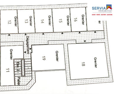 Loft - 80 m² - 1 pièce