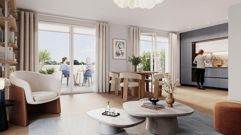 Appartement - 52 à 118 m² - 2 à 5 pièces