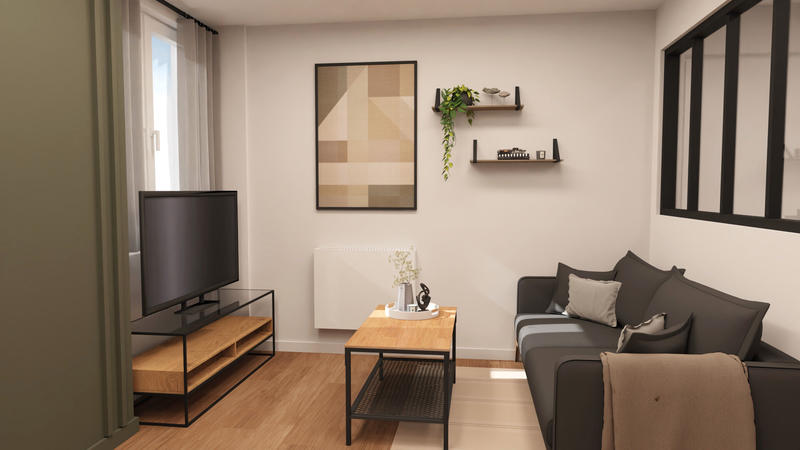 Appartement - 35 m² - 2 pièces