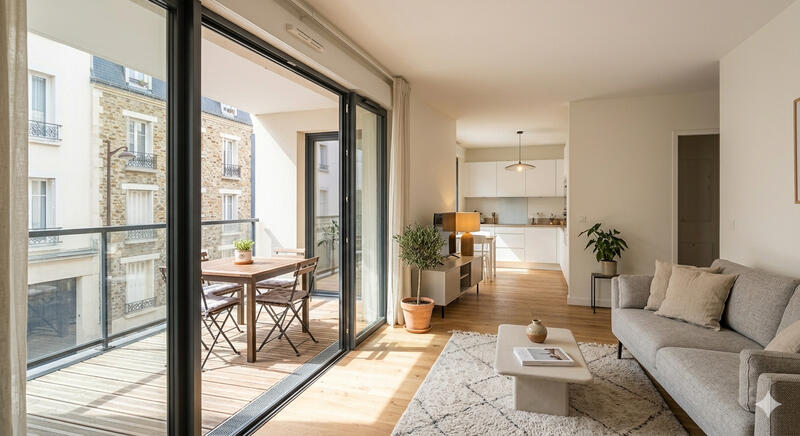 Appartement - 85 m² - 4 pièces