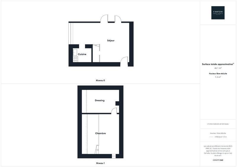 Maison - 60 m² - 4 pièces