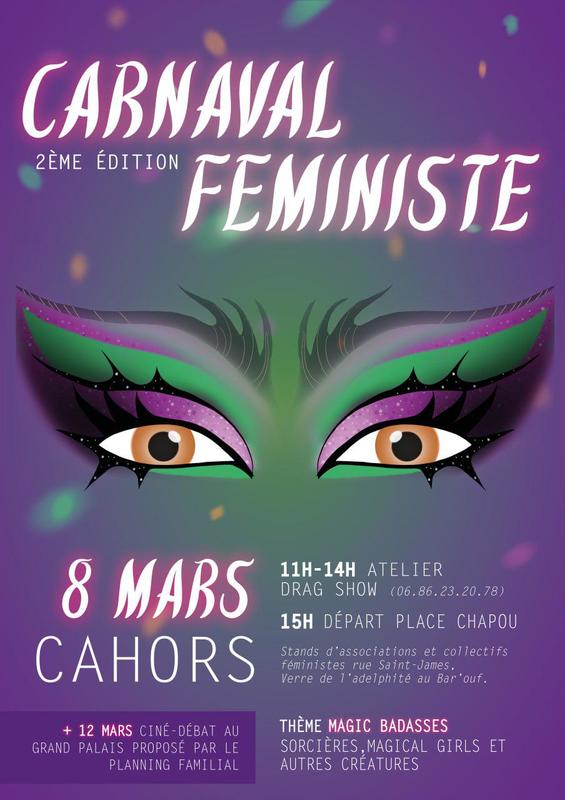 Carnaval "Magic Badasses !  Sorcières, magical girls et autres créatures"