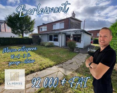 Maison - 90 m² - 5 pièces