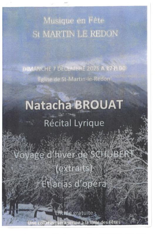 Récital de Natacha Brouat