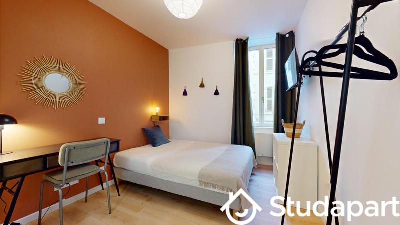 Chambre - 11 m² - 1 pièce