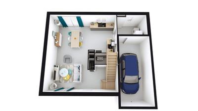 Maison - 85 m² - 4 pièces