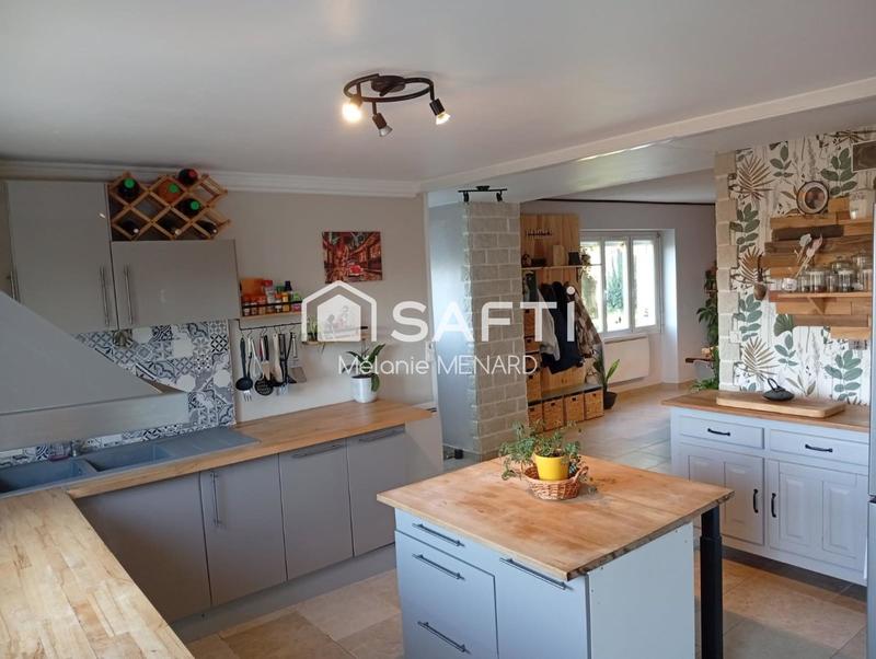 Maison - 186 m² - 7 pièces