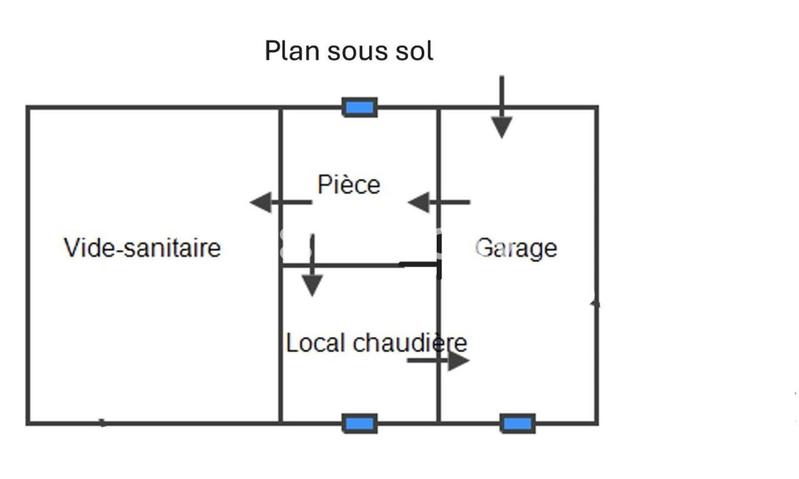 Maison - 110 m² - 4 pièces