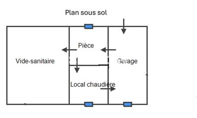 Maison - 110 m² - 4 pièces