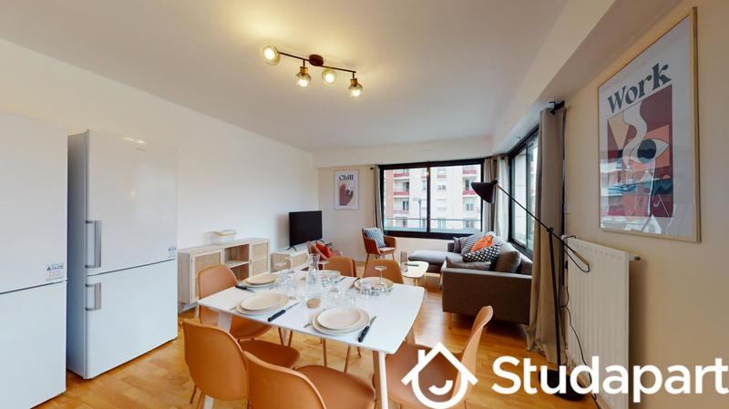 Chambre - 10 m² - 1 pièce