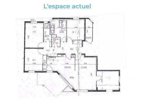 Appartement - 97 m² - 5 pièces