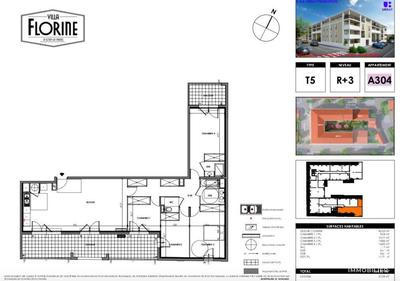 Appartement - 114 m² - 5 pièces