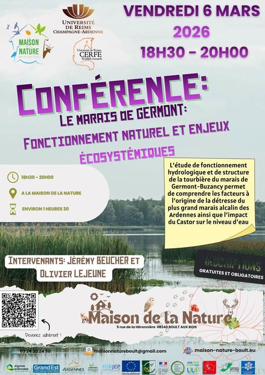 Conférence "Le Marais de Germont"