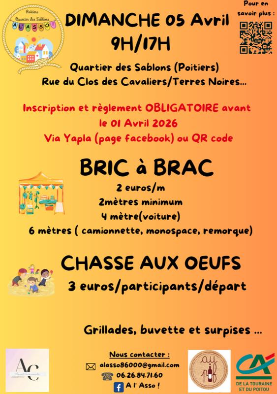 Bric à brac de pâques - 4e édition
