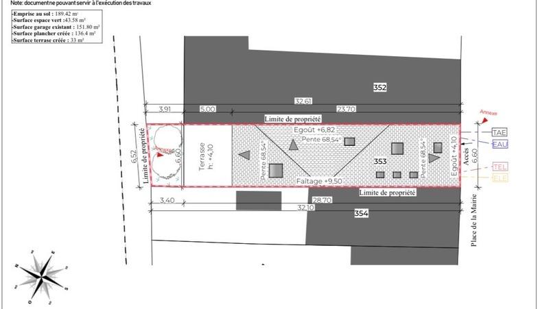 Maison - 390 m² - 2 pièces