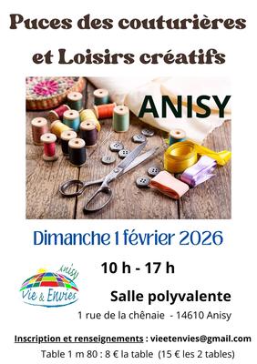 Puces des couturières et loisirs créatifs