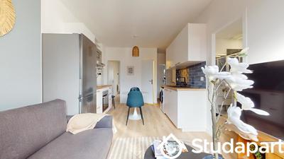 Chambre - 11 m² - 1 pièce