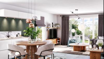 Appartement - 43 m² - 2 pièces