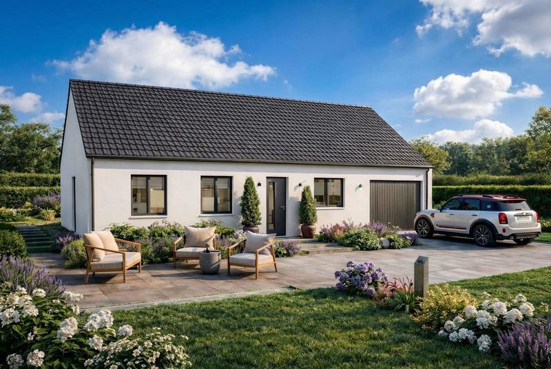 Maison - 86 m² - 4 pièces