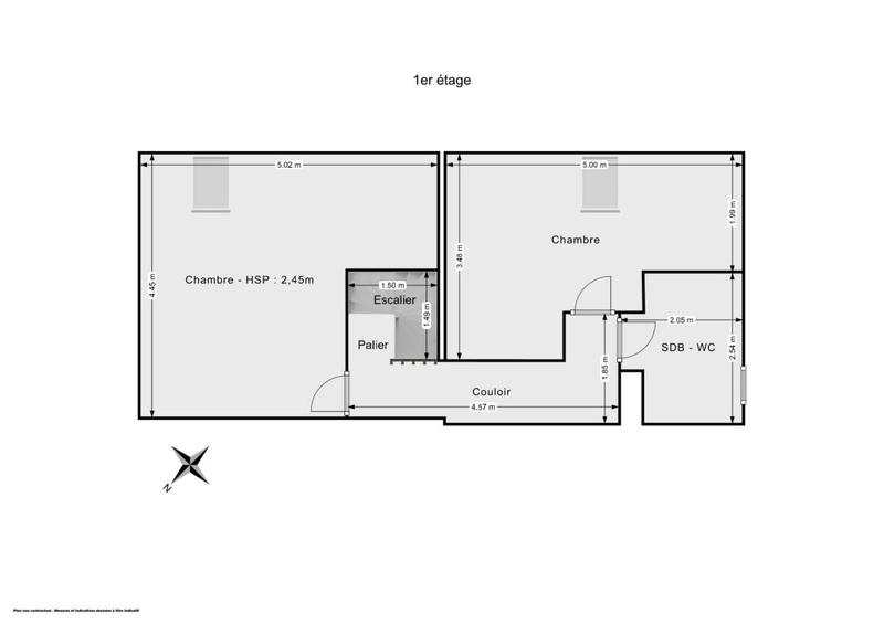 Appartement - 104 m² - 5 pièces
