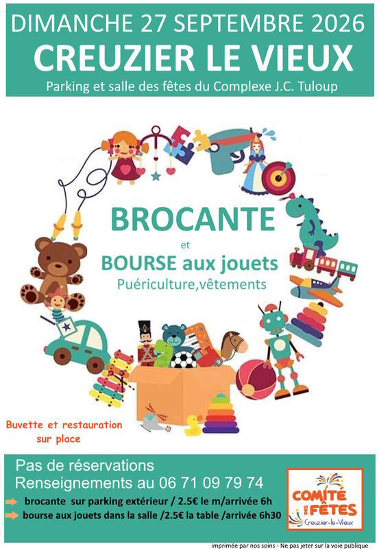 Brocante et bourse aux jouets