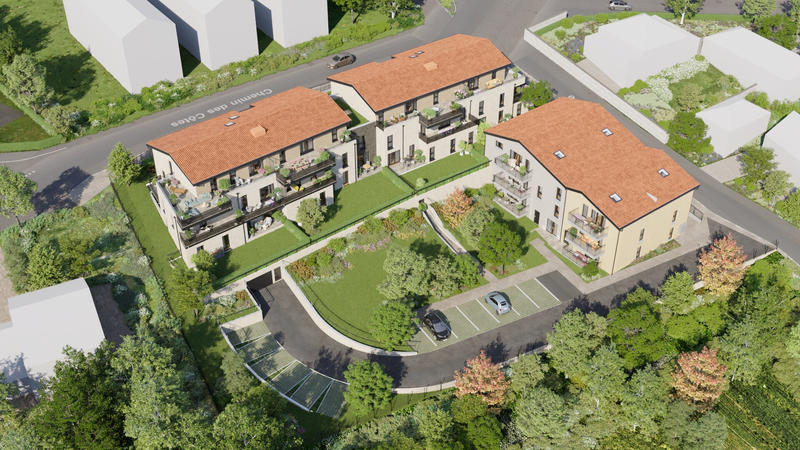 Appartement - 50 m² - 2 pièces