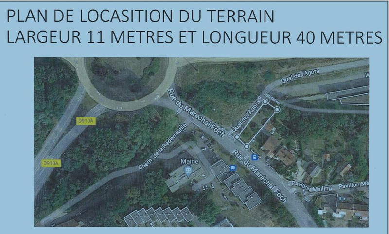 Terrain - 500 m²