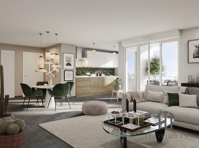 Appartement - 70 m² - 3 pièces