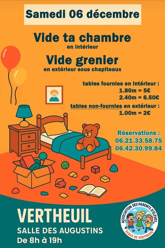 Vide ta chambre et vide-greniers