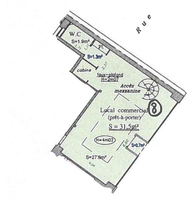 Local commercial - 80 m²