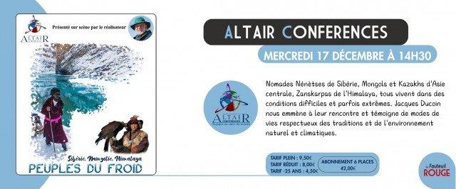 Conférence Altaïr - Peuples du froid