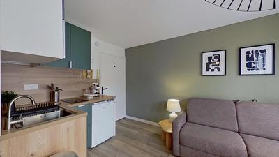 Studio - 16 m² - 2 pièces