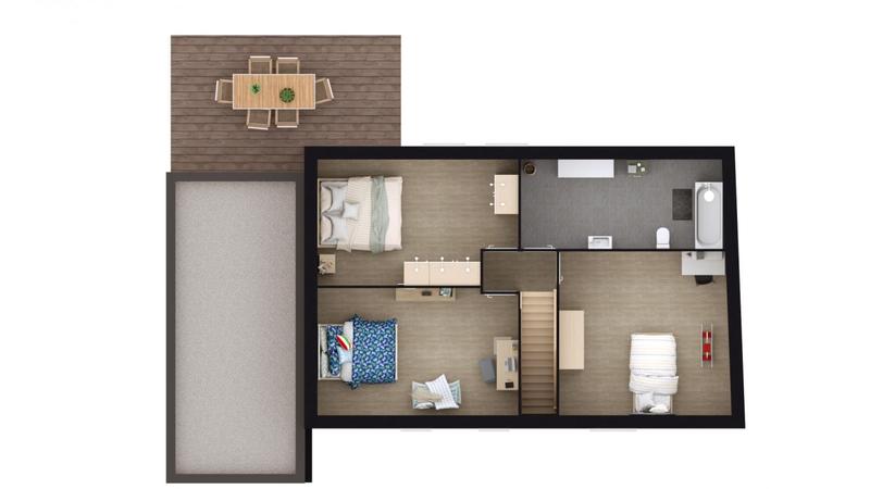 Maison - 116 m² - 5 pièces